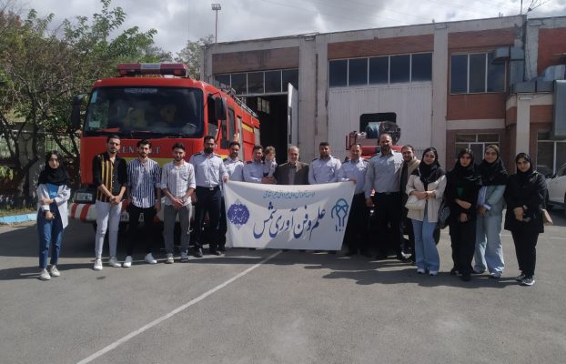 دیدار و قدردانی از عوامل ایستگاه آتش نشانی شماره ۸ تبریز به مناسبت روز آتش نشانی و ایمنی